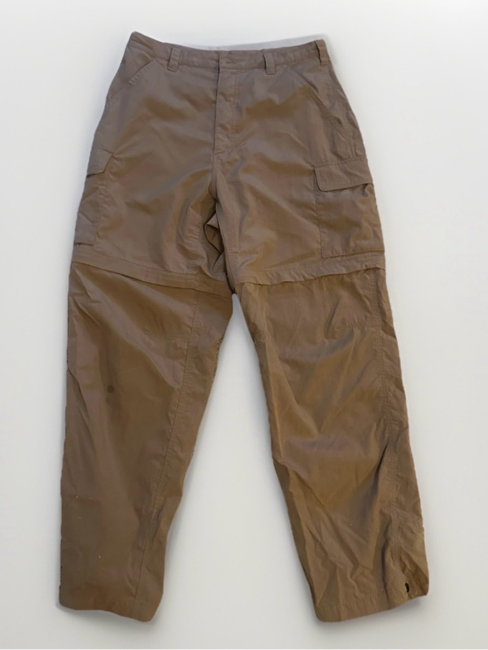 EMS Women’s Pinnacle Performance Pants Nylon Tan Hiking Camping Outdoor 12 VTG